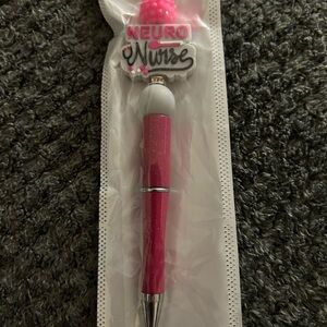 Neuro Nurse Pink Topper Pen